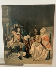 Vintage old masters Print Of