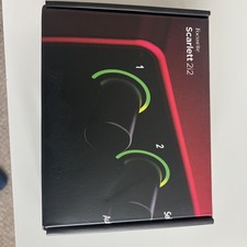 Focusrite Scarlett 2i2 4th Generation Pre-Amp Professional Sound Brand New Boxed