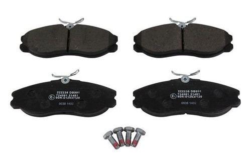 Front brake pad set for - pad,