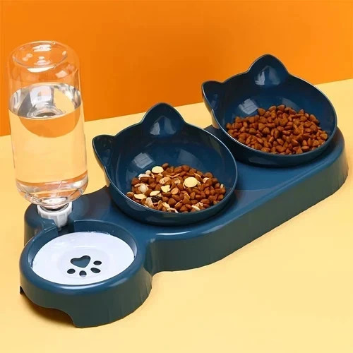 Pet bowls with water - with, feeder,