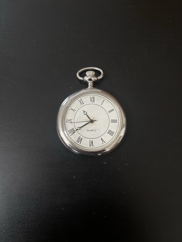 Half hunter pocket watch - half,