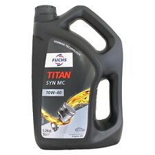 Fuchs TITAN SYN MC 10W-40 Semi Synthetic Motor Oil Petrol Diesel Engine Oil 5L
