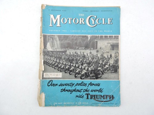 December 1954 motorcycle - 1954,