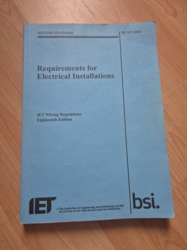 18th edition requirements - edition,