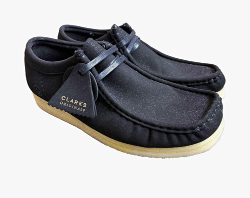 Clarks vegan wallabees black - vegan,