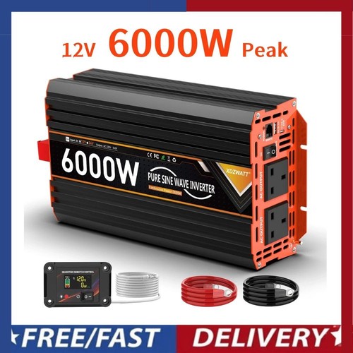 3000w 6000w pure sine wave - 3000w,