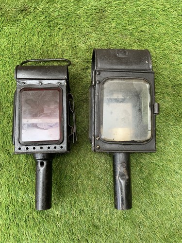 Vintage carriage lamp - vintage,