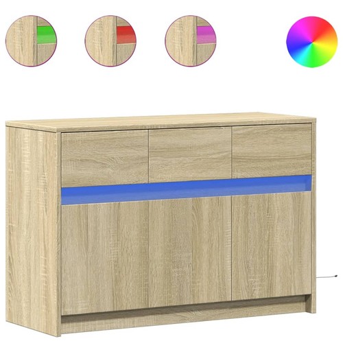 Cabinet with led - cabinet, lights