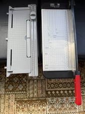 M+R Mobius & Ruppert Trim Cat Lever Cutter Paper Trimmer PLUS AN EXTRA CUTTER