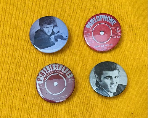 Vince taylor pin badge set - taylor,