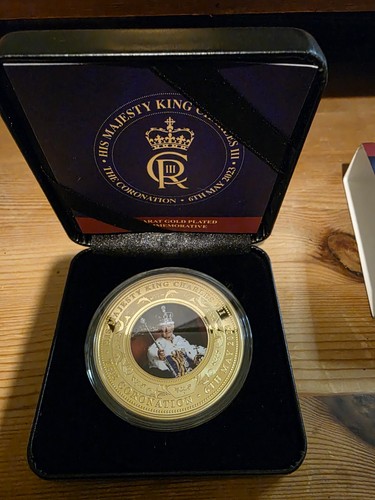 Gold plated king charles - plated,,