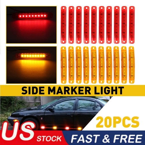 20pcs led sealed side - 20pcs,