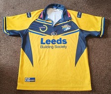 Leeds Rhinos 2008 ISC Away Shirt Yellow Rugby League Men’s L