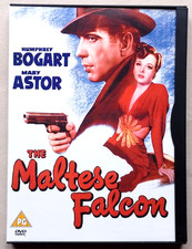 DVD classic film: "The Maltese Falcon" 1941 cert PG, Bogart, with extra features