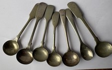 7 x Vintage EPNS Mustard/Salt