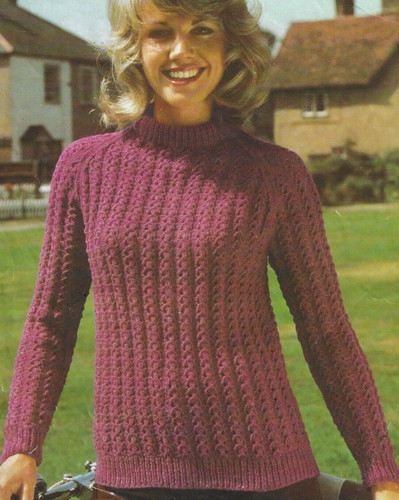 Ladies sweater crew neck - sweater,