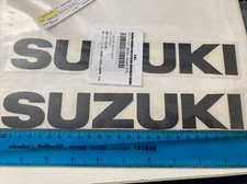 SUZUKI Emblem pair black