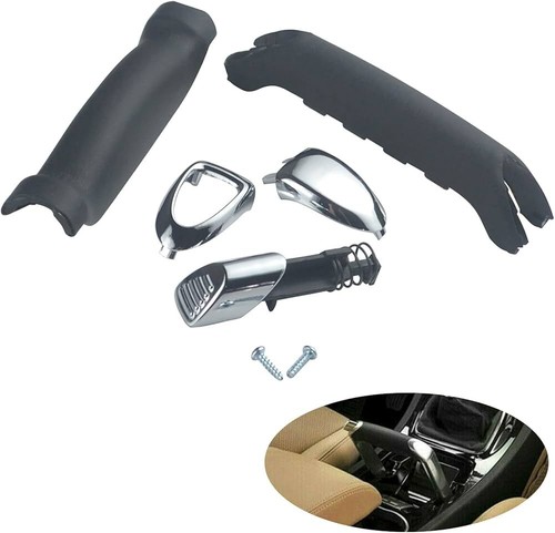Soft feel handbrake handle - soft, pad