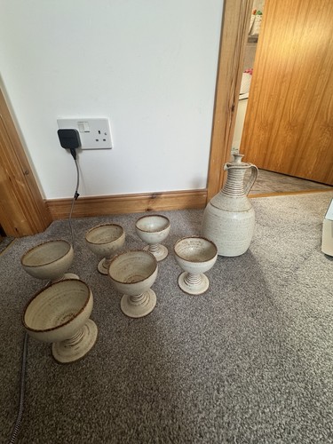Vintage studio pottery - pottery, set