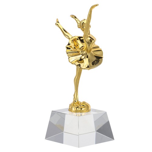 Reusable plastic dance trophy - reusable,