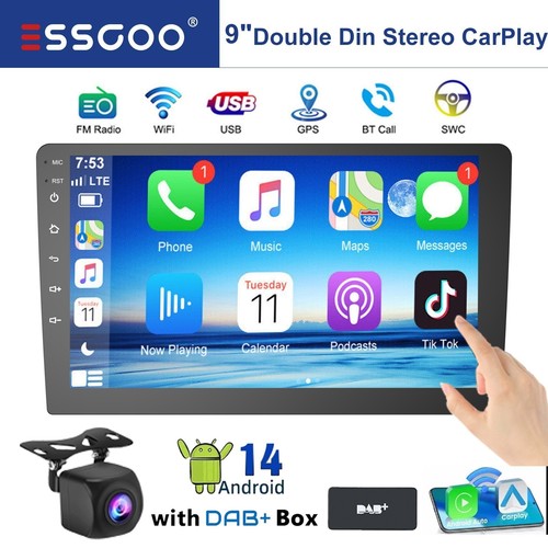 Dab double din stereo - double,