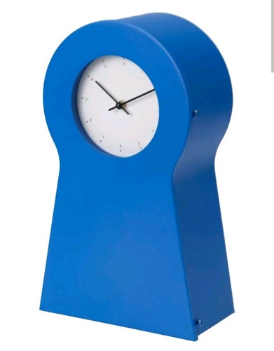 Ikea 1995clock blue 48 cm - 1995clock,, blue,