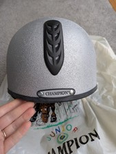 Champion Junior X-Air Plus Jockey Skull Riding Hat Helmet