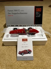 1/18 M-056 CMC Ferrari 500 F2 1953 'The Double World Champion' Red Boxed