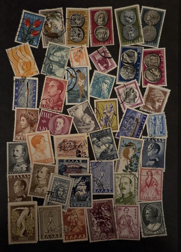 Greece stamp lot - lot, used