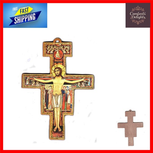 Ornate san damiano crucifix - damiano,