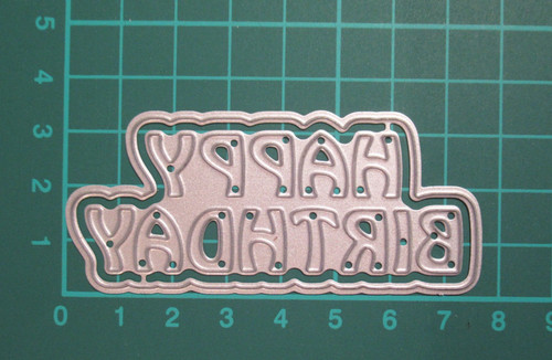 Happy birthday metal cutting - birthday,