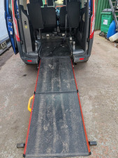 Disabled Van Ramp With Winch. Heavy Duty Folding Loading 
