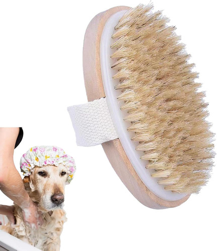 Bamboo palm brush - palm, gentle