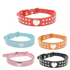 Dog Collar PU Leather