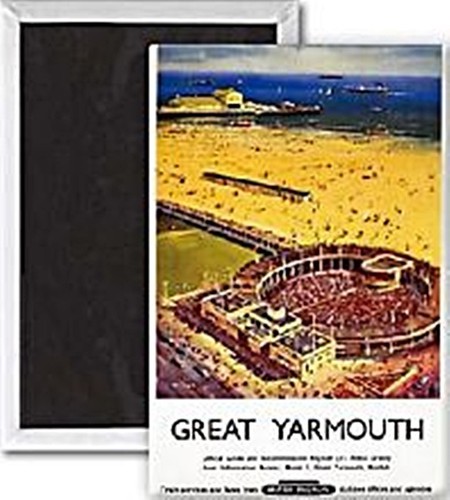 Yarmouth beach from above - from,