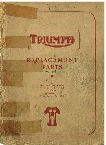 Triumph twin t bird - 5t, 6t