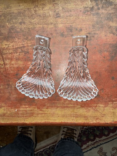 Set vintage glass drapery - 2,