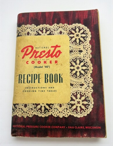 National presto cooker - presto, model