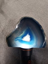 Blue Brazilian Agate Crystal