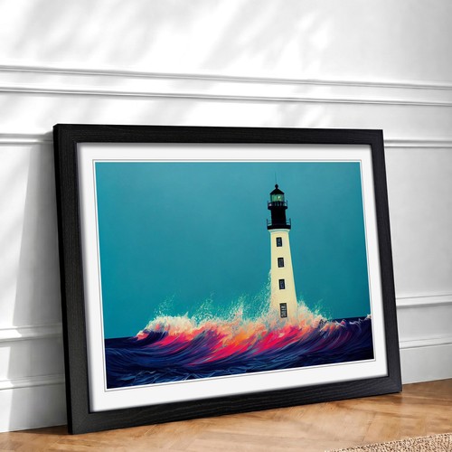 Delicious lighthouse framed - lighthouse,