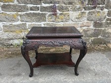 Antique Japanese Meiji Flying Dragon Table Circa 1890