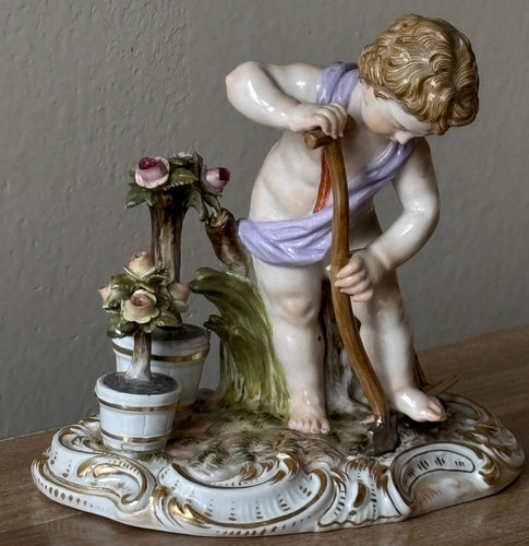 Lovely meissen figurine putti - meissen,