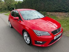 2015 Red Seat Leon 2.0 FR TDI 184BHP 5dr Manual Very Rare Interior & Spec.