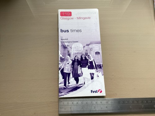 First glasgow scottish bus - scottish,