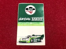 PORSCHE LE MANS SKOAL BANDIT DECAL STICKER VINTAGE 