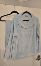 Cozee Home Island Fleece Lounge 2 PC Set XL Light Blue