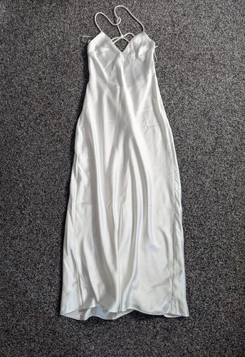 Zara satin slip dress - satin,