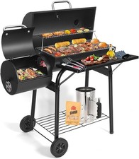 Charcoal BBQ Grill With Offset