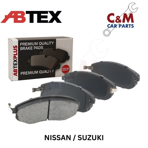 Front brake pads fits nissan - front,