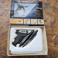 Goscut Hand Cutting Tool for Formica and Sheet Metal. Vintage Original Boxed